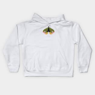 Colorful Moth Kids Hoodie